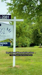 49 reactions | Day 1 of our Wisconsin Farm Tour – @krebspleasantview...