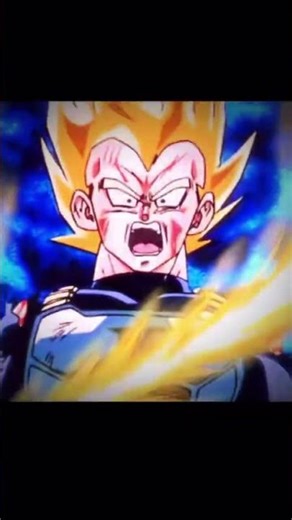 Vegeta yelling