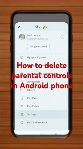 How to delete parental controls in Android phone #smartphone #howto #tricks #tech #shortsviral