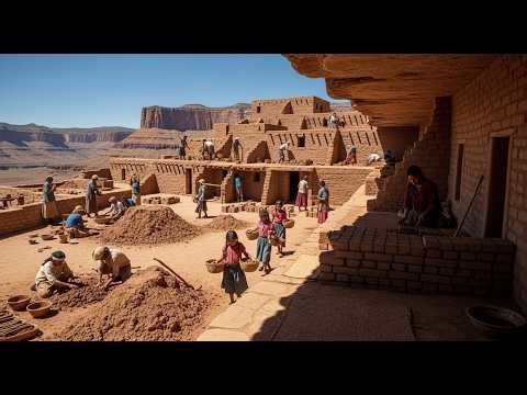 How Puebloans Built Adobe Houses to Survive 113°F Desert | Architecture Documentary