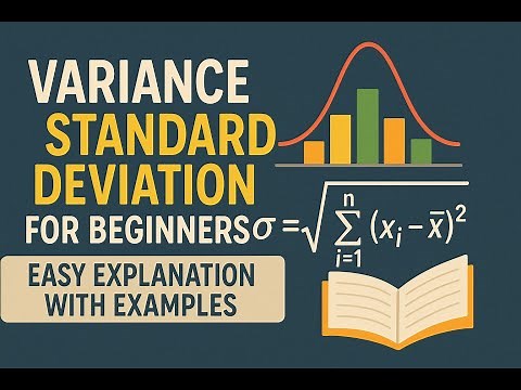 Variance & Standard Deviation for Beginners | Easy Explanation with Examples