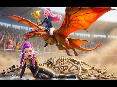 🦖 Rumi and Mira: A Leonopteryx Beast Riding Race| 🏆 Kpop Demon Hunters