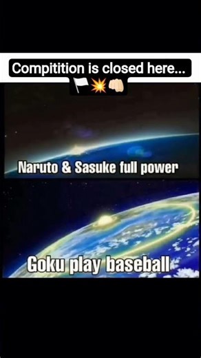 🔥 Goku vs Naruto & Sasuke | Epic Anime Showdown ⚡ #shorts #Goku #Naruto #AnimeEdit #AnimeShorts