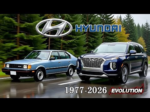 HYUNDAI Evolution 1977–2026 🚗 How Hyundai Changed in 50 Years