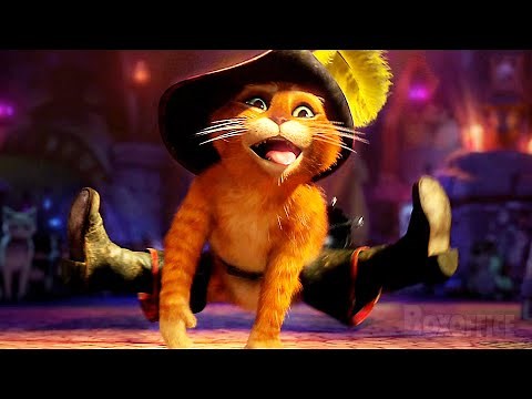 El Gato con Botas VS Kitty Softpaw (Escena completa) | El gato con botas 🌀 4K