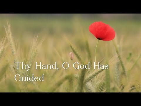 351 SDA Hymnal - Thy Hand, O God Has Guided (Singing w/ Lyrics)