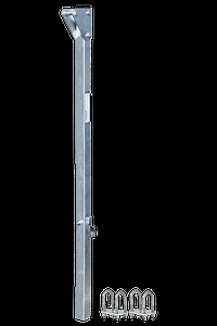 5' Bolt-on Ladder Stanchion Anchor with 5" Overhead Offset
