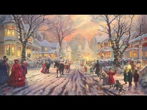 thomas kinkade Christmas Screen Saver 2