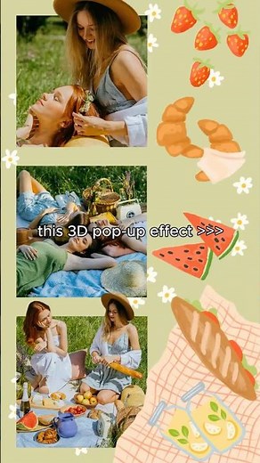 create this trendy 3D pop-up grid effect for your next photo collage! #diy #tutorial #ideas