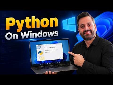 Install Python on Windows (Step-by-Step Beginner Guide)