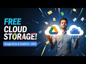 How to Get FREE Cloud Storage (Google Drive & OneDrive 2025)