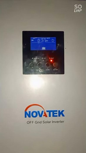 Error code 57 in NovaTek Off-Grid Solar Inverter 5KW