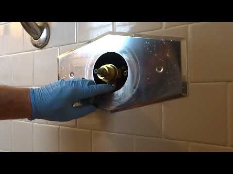 symmons tub shower valve diverta loose not working