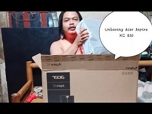 Unboxing Acer Aspire XC 830