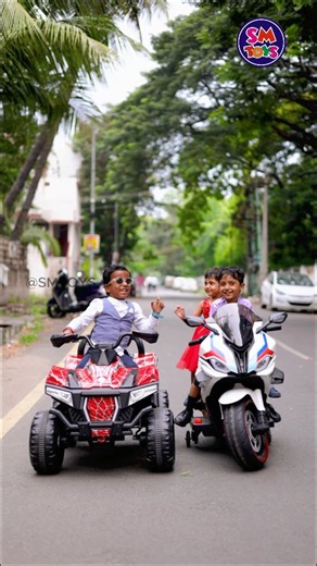 smtoys_salem on Instagram: "Our little biker boy is off on his next big adventure! 🌍 This electric ride-on bike is the perfect set of wheels for his imagination. Watch him zoom! 💨 #FutureRacer #BikerBoy #ToyMotorcycle #ToddlerLife #MiniMotorcycle #SMToys"