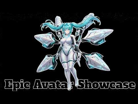 VRChat Miku Strelitzia Avatar Showcase - KendroVR