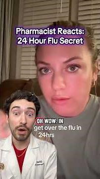 GETTING RID OF THE FLU IN 24 HOURS?!? Pharmacist reviews this Telehealth “hack” #telehealth