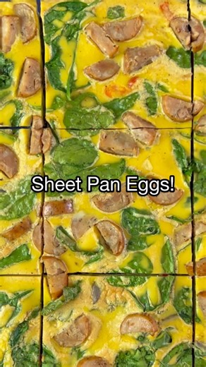 8.7K views · 106 reactions | Back to school season requires easy, make-ahead breakfasts, like my Sheet Pan Eggs! https://nomnompaleo.com/sheet-pan-eggs | Nom Nom Paleo - Michelle Tam | Facebook