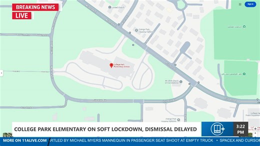 College Park Elementary under soft lockdown