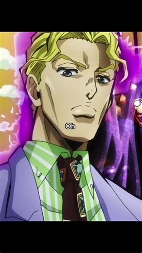 He’s such a greedy, money-hungry pig. He had to go #jojosbizarreadventure #diamondisunbreakable #kira #kirayoshikage #shigechi