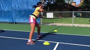 Cool training circuit from the team at ProWorld Tennis Academy. Kids really enjoy doing fitness work as a group, makes the hard work fun especially in the hot Florida sun! 5 exercises you can try with your players, let us know what you think! | WTCA