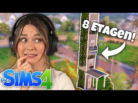 Ich baue das KLEINSTE Hochhaus in Die Sims 4! - Die Sims 4 Bau Challenge | simfinity