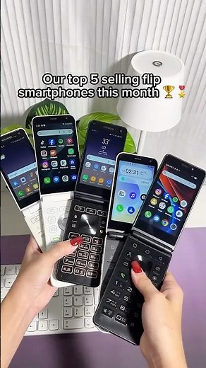 These are the flip smartphones everyone has been buying #flipphone #androidphone #altmive #samsung