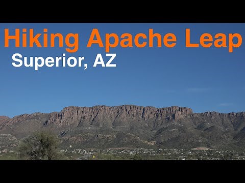 Hiking Apache Leap - Superior, AZ