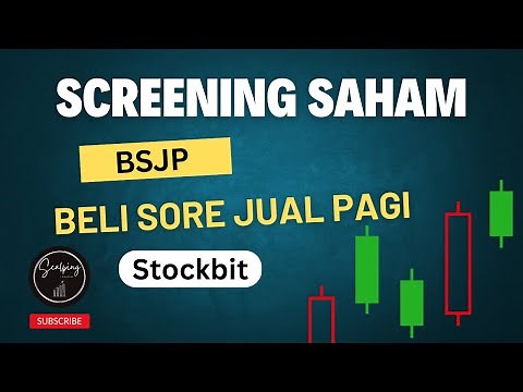 Cara Screening Saham BSJP Menggunakan Stockbit