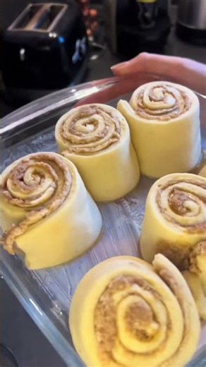 Recette de cinnamon rolls !🫶☀️ #food #recette #patisserie #cinnamonrolls