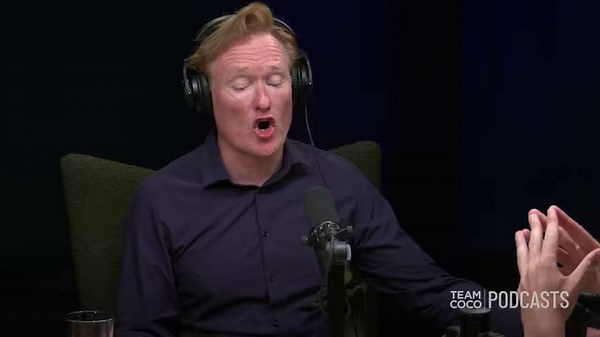 John Mulaney was honored to see Conan’s mean side in action. | Team Coco