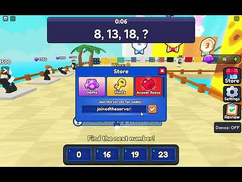 Math Tower Race codes Roblox (2026)