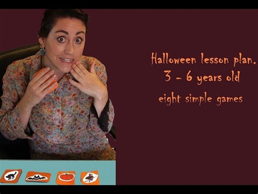Halloween Lesson Plan - Simple Game Suggestions