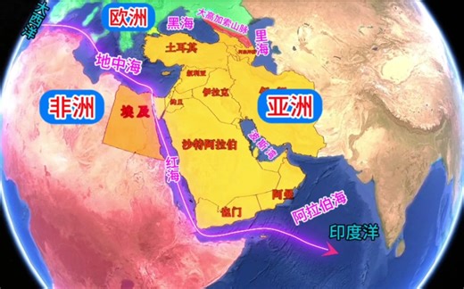 什么是中东国家，中东战略位置有多重要？中东实力前5名都有谁？一支视频告诉你