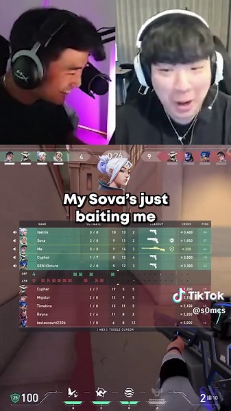 Ragebaiting a Pro Player in Valorant - Epic Moments