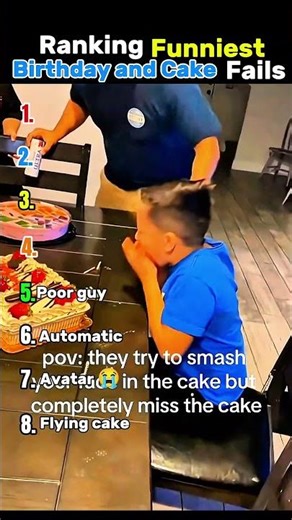 Ranking Funniest Birthday and Cake Fails 😛