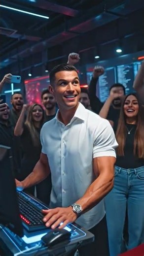 🔥 Ronaldo Opens a Computer Shop! #shortsfeed #shorts #comedy
