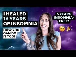 How I CURED 16 Years of INSOMNIA Without Medication... Sleep Naturally Again! | Sleep Onset Insomnia