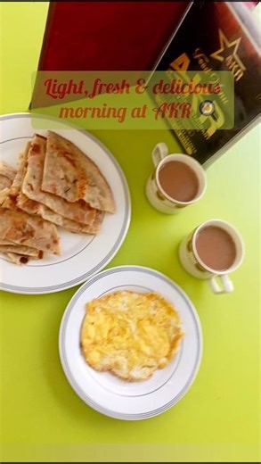 Simple Breakfast at AKR Restaurant | Fresh Morning Start 🍳
