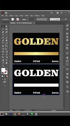 Gradient Text in illustrator #text #gradient #typebeat