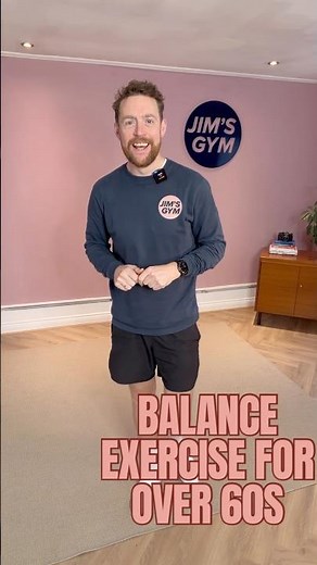 Balance Exercise for Over 60s - Slow Leg Raises