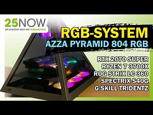Bunt, spitz & hell - Das AZZA Pyramid 804 RGB - System | 25now