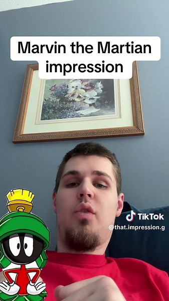 Mastering Marvin the Martian Impression in One Step