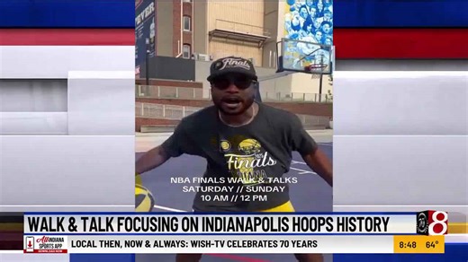 Walk and talk focusing on Indianapolis hoops history