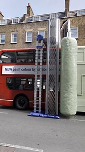 We've painted the town Subtle Sage. 🌿 We love Kimberley Walsh's new paint colour so much we had to take it to the streets…literally! What will you be painting first? Shop Subtle Sage: http://spklr.io/6184U8iC | Wickes