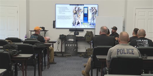 Tactical training held for local law enforcement