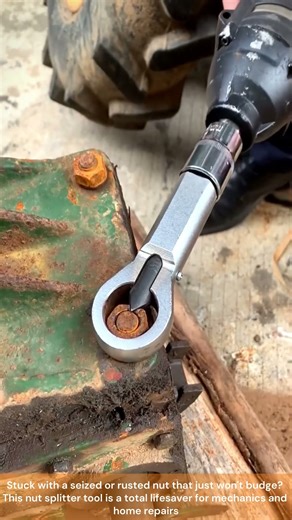 he Nut Splitter Rusted Nut Focus