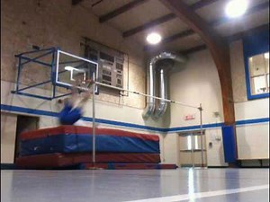 High Jump Training: Backflip Technique