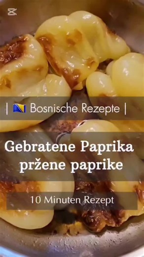 🇦🇹 Einen guten Start ins Wochenende! 💐 Habt Ihr schon mal gebratene Paprika gegessen? Einfach köstlich und soo schnell zubereitet 👌😍 Hier kommt das Rezept dazu ✅️ Paprika waschen und abtrocknen, dann in einer Pfanne etwas Öl erhitzen und die Paprika abgedeckt von allen Seiten schön braun braten. Danach salzen und mit Kajmak/Creme Fraiche vermischen 😍 Man kann es auch im Ofen zubereiten. Einfach die Paprika waschen und abtrocknen, dann einölen und Gewürze drauf geben und in einem eingeölten