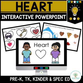 Heart Interactive PowerPoint Activity | Preschool, Prek, TK, K & Spec Education